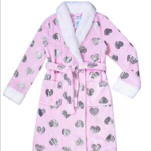 JELLIFISH Girls Fleece BED ROBE MEDIUM